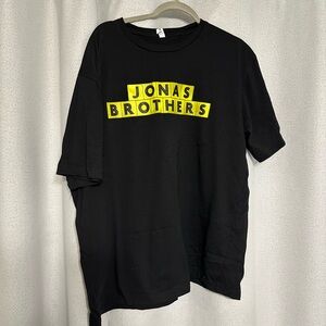 Black Jonas Brothers T-Shirt - 2X